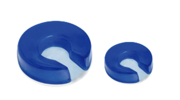 Bowl shaped horseshoe medical head pad for surgery
