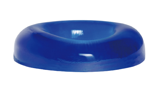 Donut medical head pad with cissoid for surgery positioning