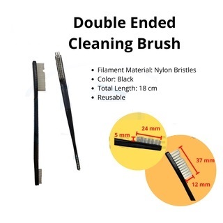 Double Ended Cleaning Brush | Nylon Bristles