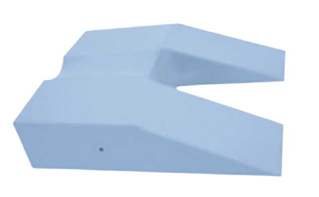 Memory foam supine medical head pad for surgery