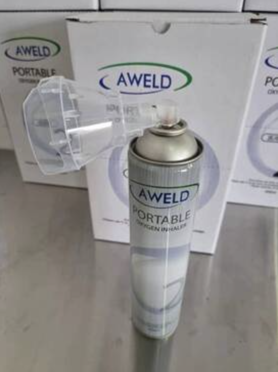 Portable Breathing Oxygen Inhaler (600 ml)