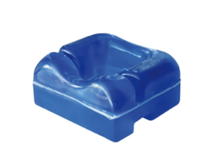 Medical prostrate head pad for prone surgery positioning