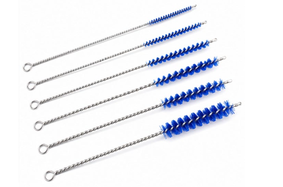 Rigid Bristle Channel Cleaning Brush